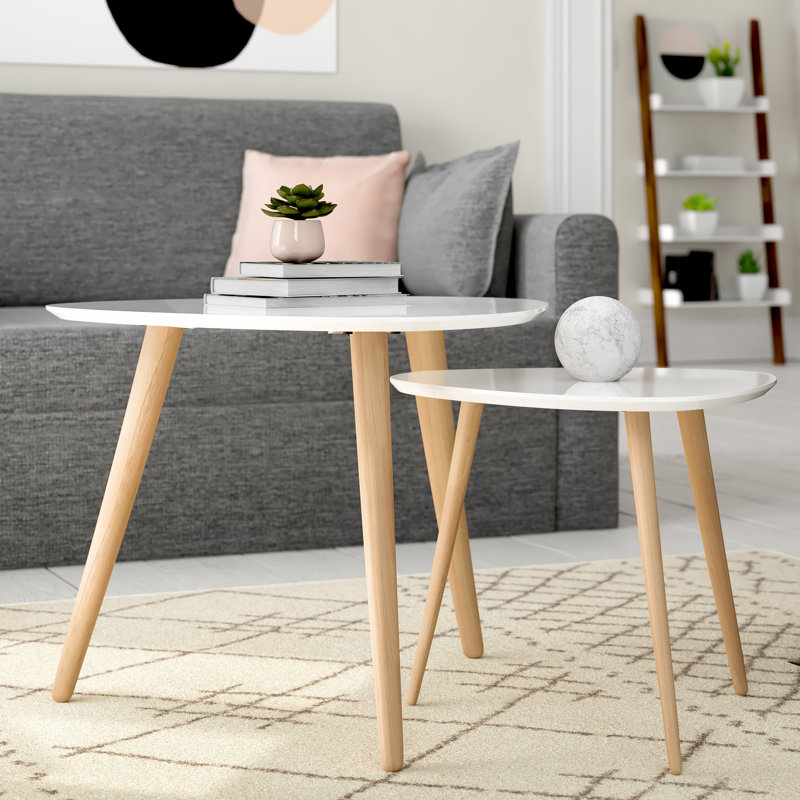 Cottingham Solid Wood Nesting Tables