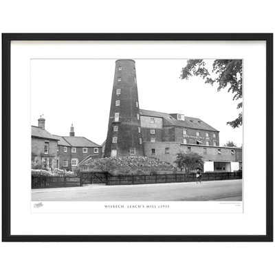 Wisbech, Leach's Mill C1955 by Francis Frith - Single Picture Frame Print
