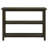 Deep Merlot Console Table with 2-shelf