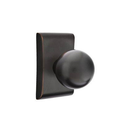 Ensemble de faux boutons Emtek avec rosette et bouton Orb Neos