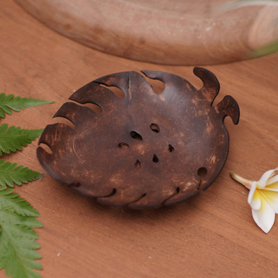 Porte-savon Alesio fait à la main Little Monstera