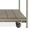 Ensemble de 3 tables basses et 2 tables d'appoint en bois