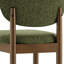 Chaise d'appoint rembourrée en bois massif-128932289