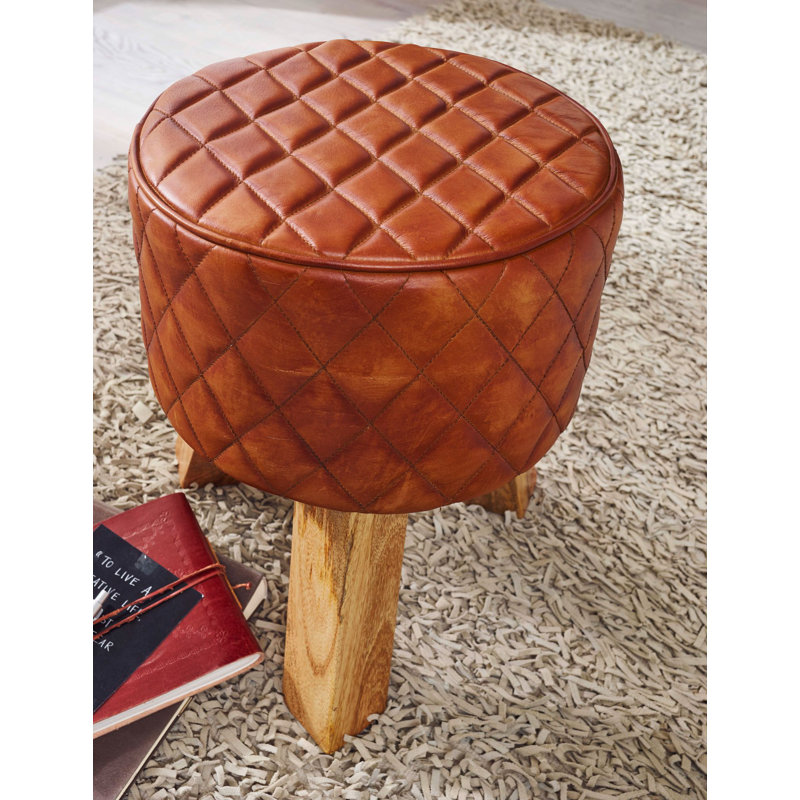 Remi 35cm Wide Round Standard Ottoman