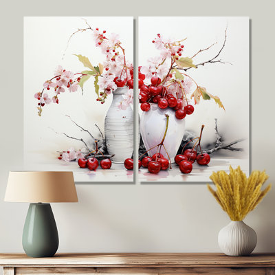 Cherry Simplicity - Décoration murale fruits et aliments