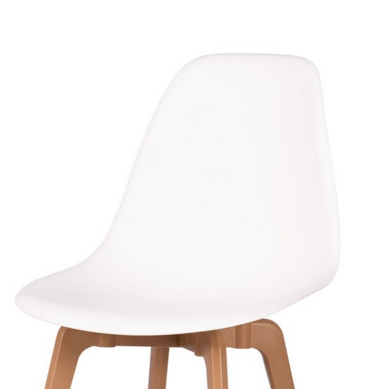 Chaise d'appoint Hostetter, Blanc
