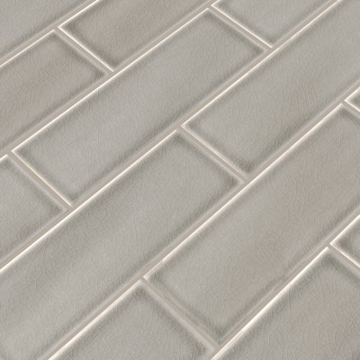 Carrelage mural en céramique brillante Featherstone Subway 4 po x 12 po