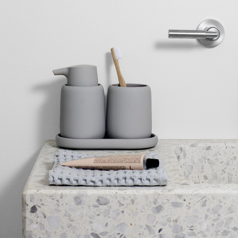 SONO Soap Dispenser, Light Gray