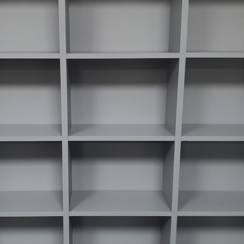 130.5cm H Media Shelves, Grey