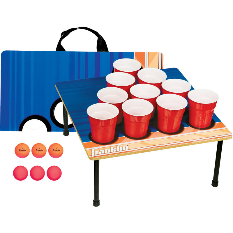 Pong table de pong de bière pliant-n-go