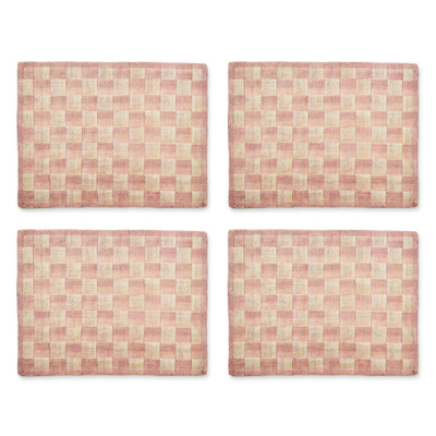 Black Sinamay Placemats, Set Of 4