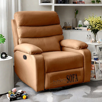 Modern Faux Leather Casual Functional Recliner