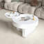 Table basse moderne de style crème-106853715