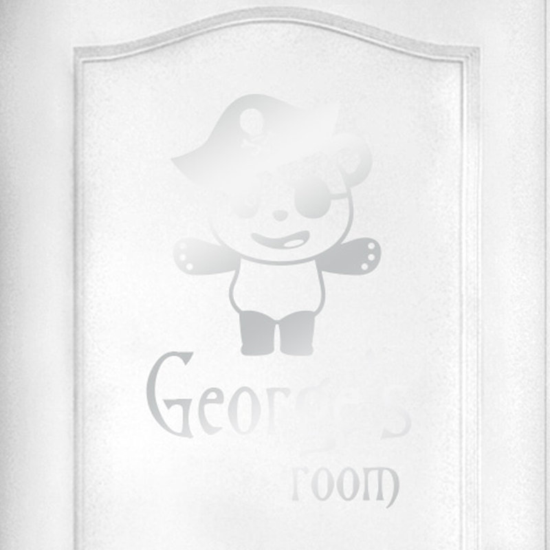 Wall Decal, Shiny Silver, Yes
