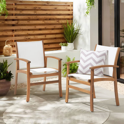 Chaise de salle à manger d'extérieur