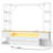 Otylie 85" TV Stand with Storage Shelves and Power Outlets to 65 Inches-727412204