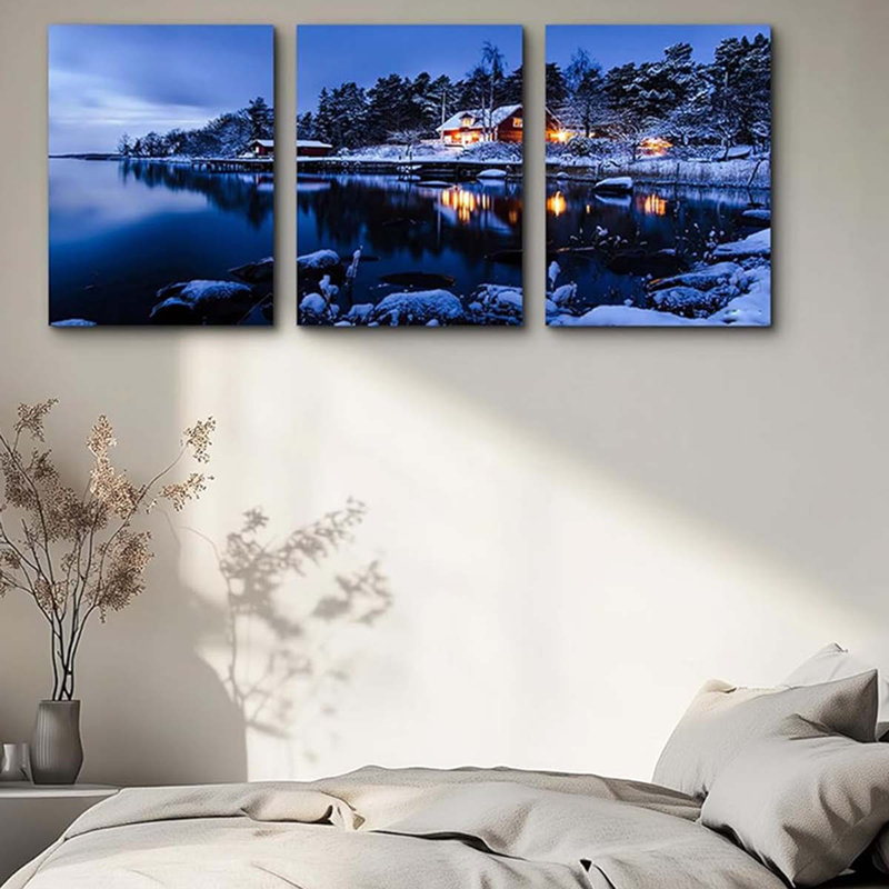 3 Piece Wrapped Canvas Print