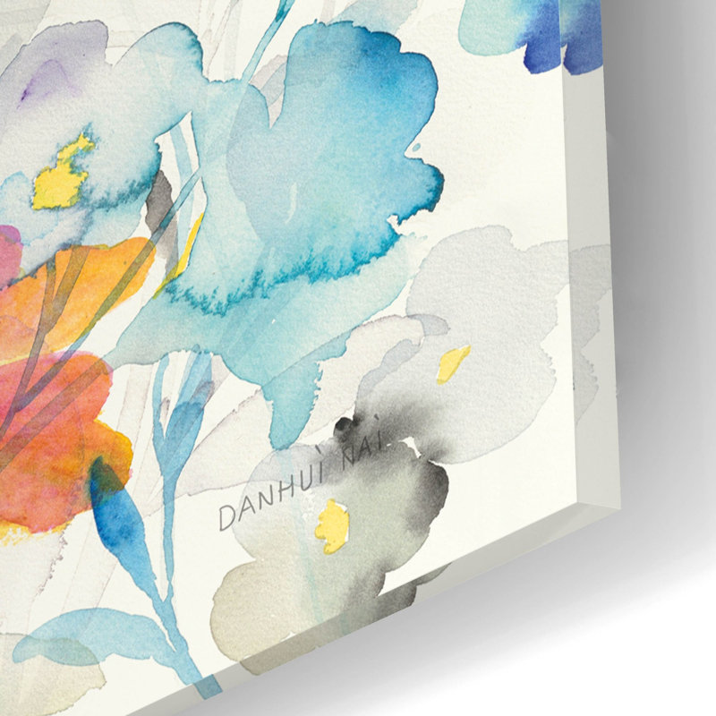 «Translucent Florals» par Danhui Nai, art mural en verre acrylique