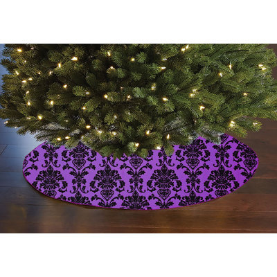 Jupe d'arbre de Noël 58 po Popeline