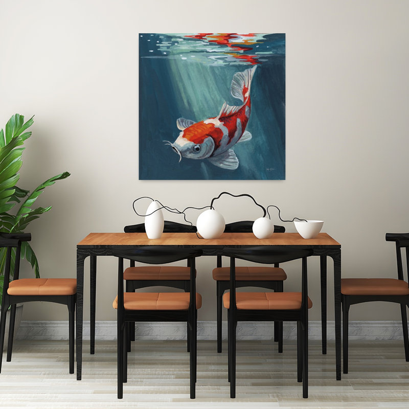 Contemporary Art Contemporary Fish Art, 32" H x 32" W