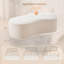 51-Inch Tufted Teddy Curved Accent Bench For Bedroom or Dinning room Living room,Compression bench-1330827506