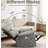 22"W Rocker Recliner, with Oversized Seat-1043286873