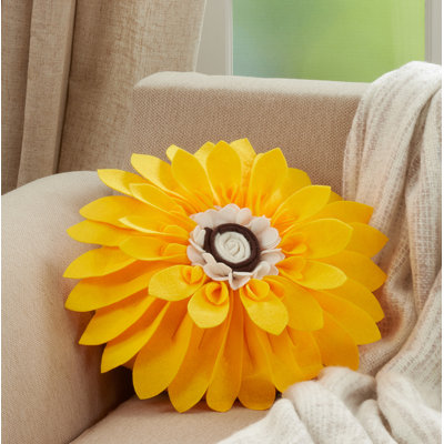 Fleur De Jardin Novelty Pillow Cover & Insert
