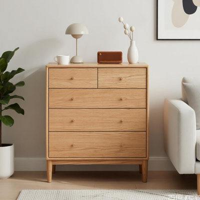 Round Brass Accent Chest