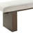 Leonna Linen Blend Upholstered Bench