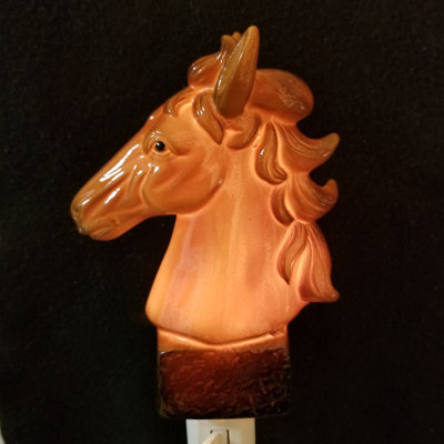 Éclairage pour nuit du cheval