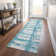 Premium Machine Washable Prisco Teal Rug