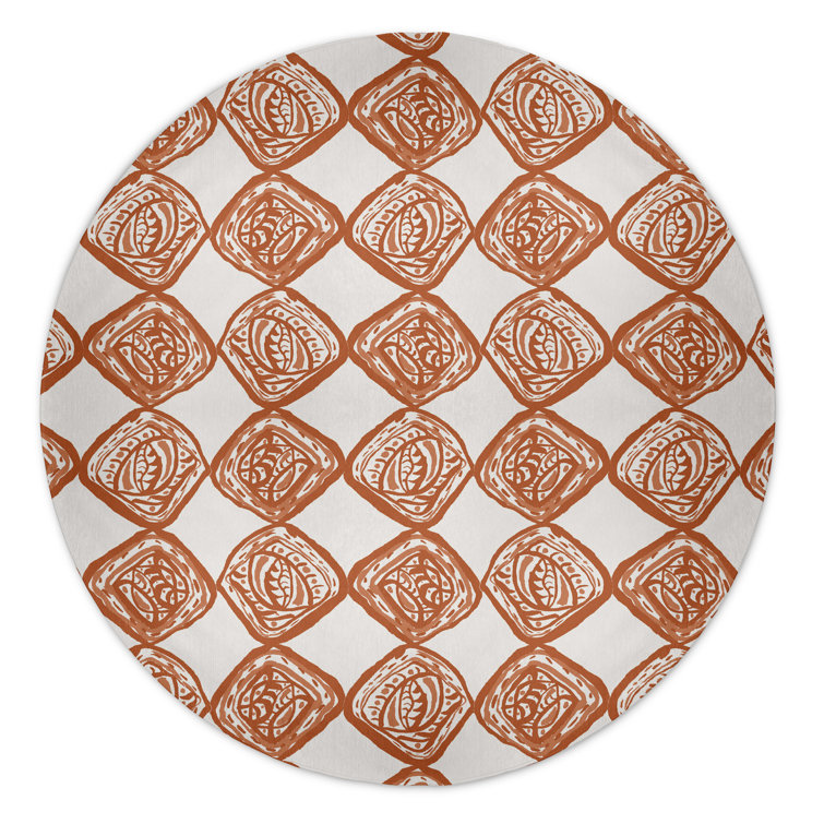 Safari Chenille Geometric Indoor Rug