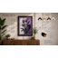 Dark Tulip Bouquet Botanical - Framed Print-1158226738-1158226741