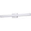 Applique murale moderne pour salle de bain, luminaire DEL 3 CCT à intensité variable, éclairage linéaire au-dessus du miroir-605758020-605758043