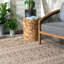 Tapis intérieur / extérieur beige Laramie Southwestern-531899025