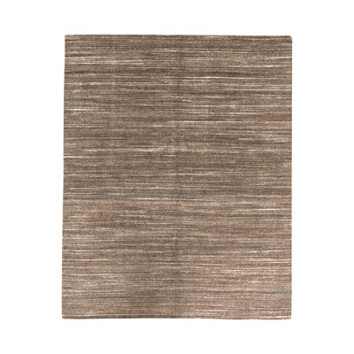 Hand-Knotted High-Quality Beige Area Rug