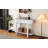 Elegant Retro Console Table With Curved Design And Smooth Glaze For Entryways, Living Rooms And Hallways-1940651354