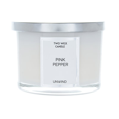 Pink Pepper Scented Jar Candle