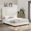 Lit plateforme tapissier