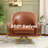Bathford Faux Leather Swivel Club Chair