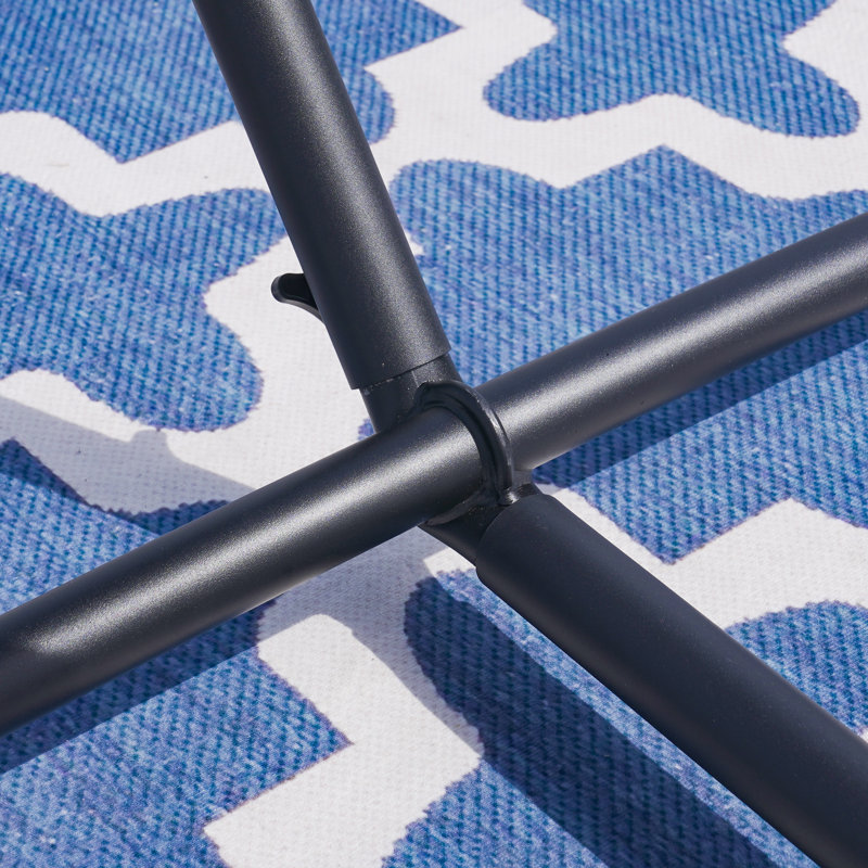 1 Person Canvas Spreader Bar Hammock with Stand