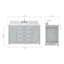 Ensemble de meuble-lavabo simple 55 po Macnair-85363972