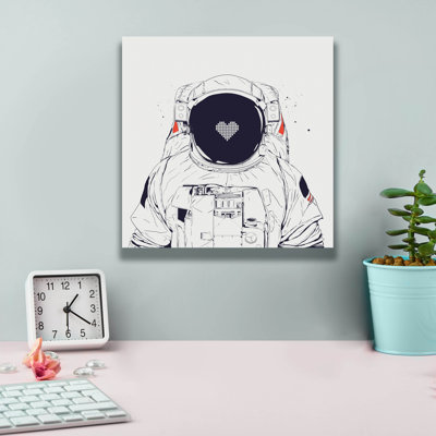 «Astronaut Love» par Balazs Solti, art mural sur toile
