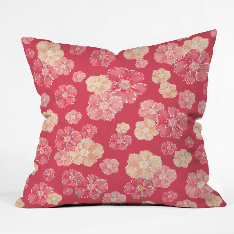 Coussin Blossoms On, 26 po x 26 po