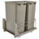 Rev-A-Shelf Double Pull Out Trash Can 50 Qt with Soft-Close