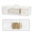 Waterproof Transparent Small Plastic Storage Box With 3 Compartments And Lid