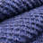 Royce Farmhouse Handmade Tufted Chunky Jute Navy Blue Rug-1037407210
