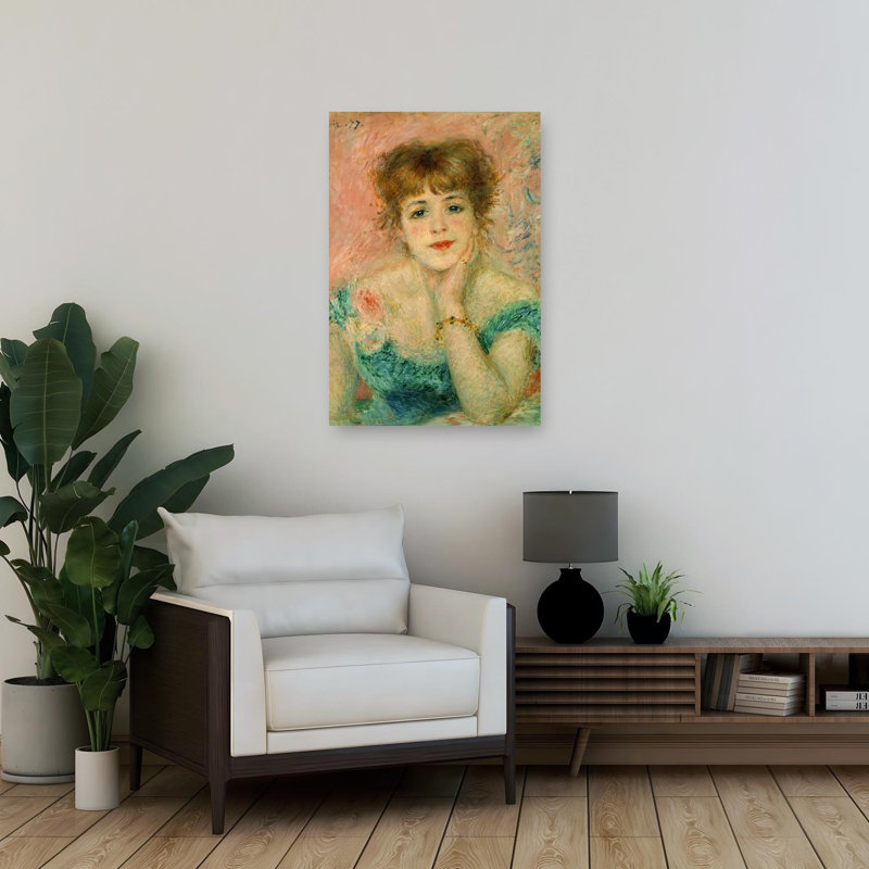 Rêverie, 1877, estampe d'art mural abstrait contemporain, 36" H x 24" W