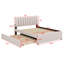 Lit plateforme tapissier avec lit gigogne-347072624-441221877