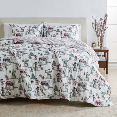 Ensemble d'édredon en duvet synthétique Holiday